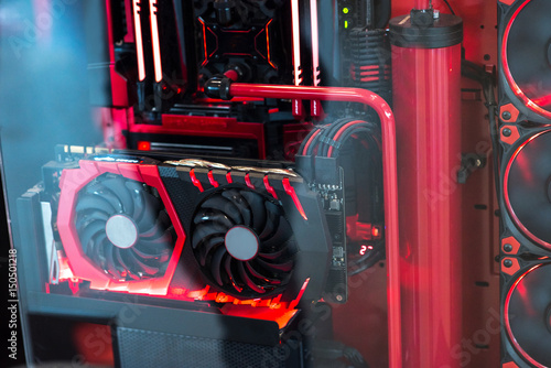 Фотография Inside a high performance computer