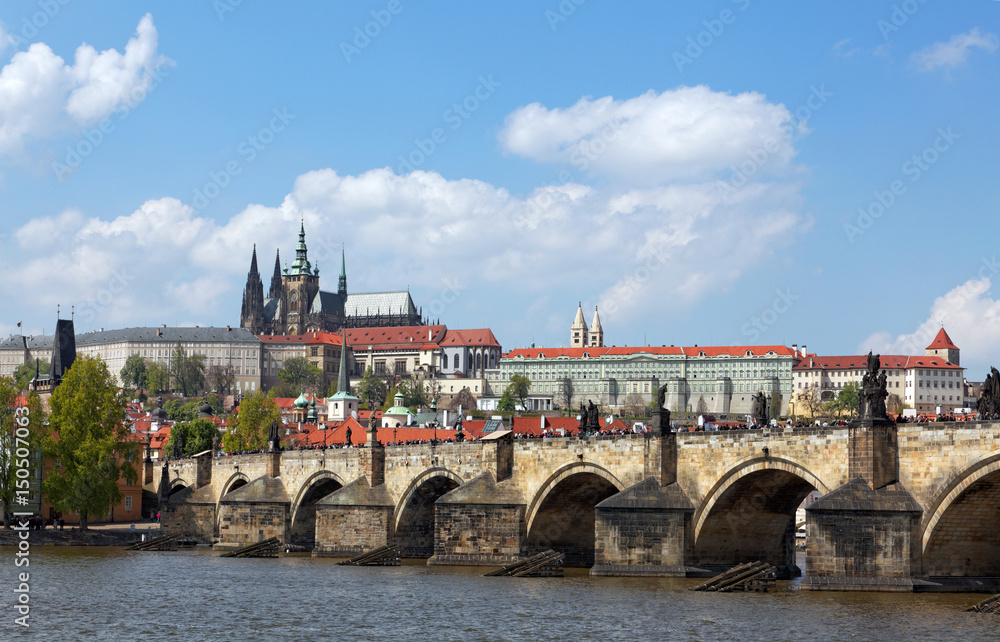 Prague, Czech Republic. View on old town.