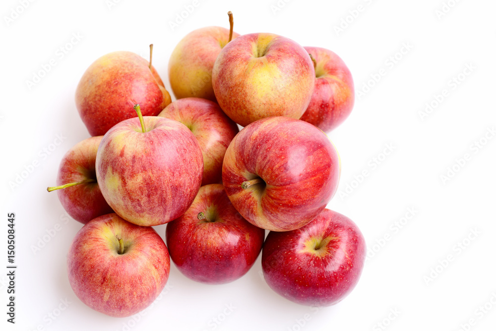 apple fruit, many red apples background in market apple fruit, many red apples background in market