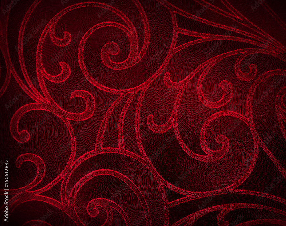 floral background in red tones. floral background in red tones.