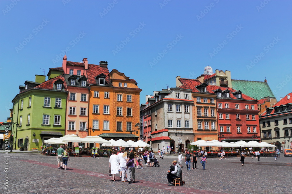 Naklejka premium Warschau, Altstadt