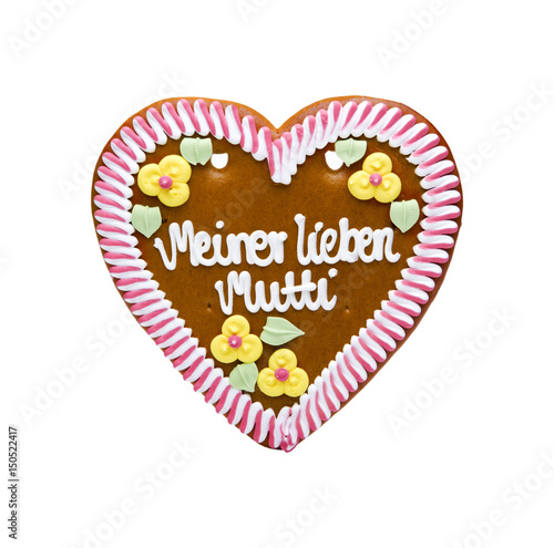 Lebkuchenherz "Meiner lieben Mutti"