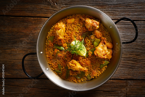 Chicken Paella recipe for two from Spain