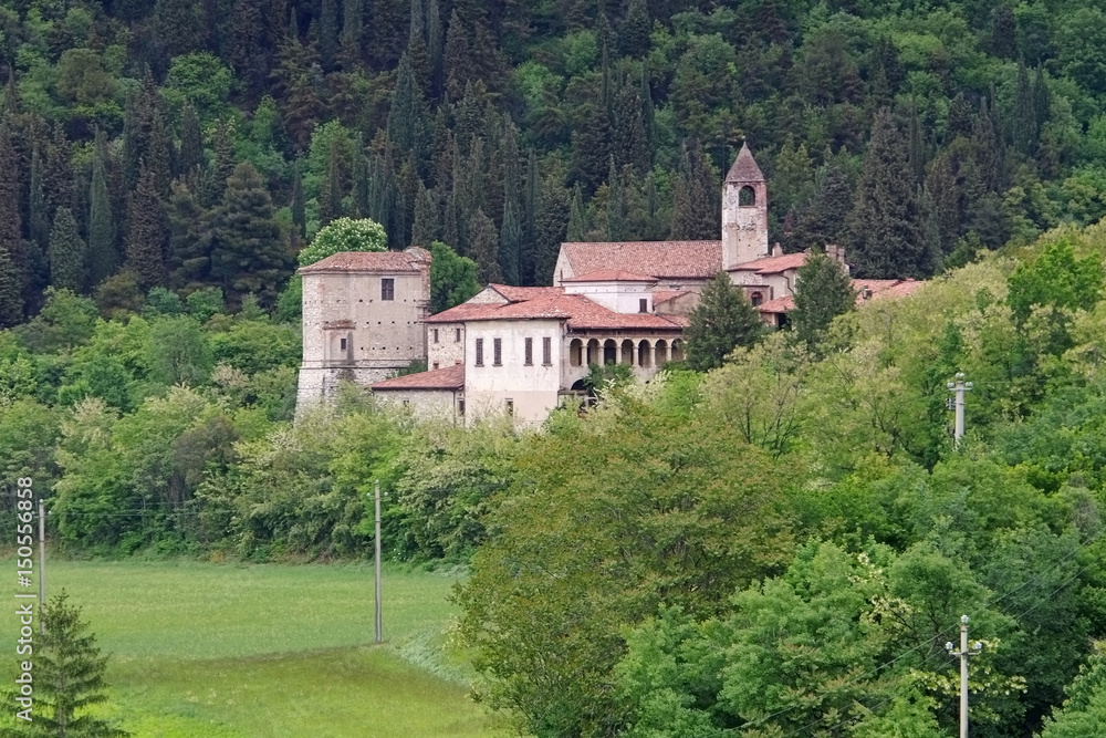 Provaglio Kloster San Pietro in Lamosa - Monastery of San Pietro in Lamosa on the Iseo lake