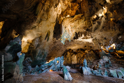 in cave landscape