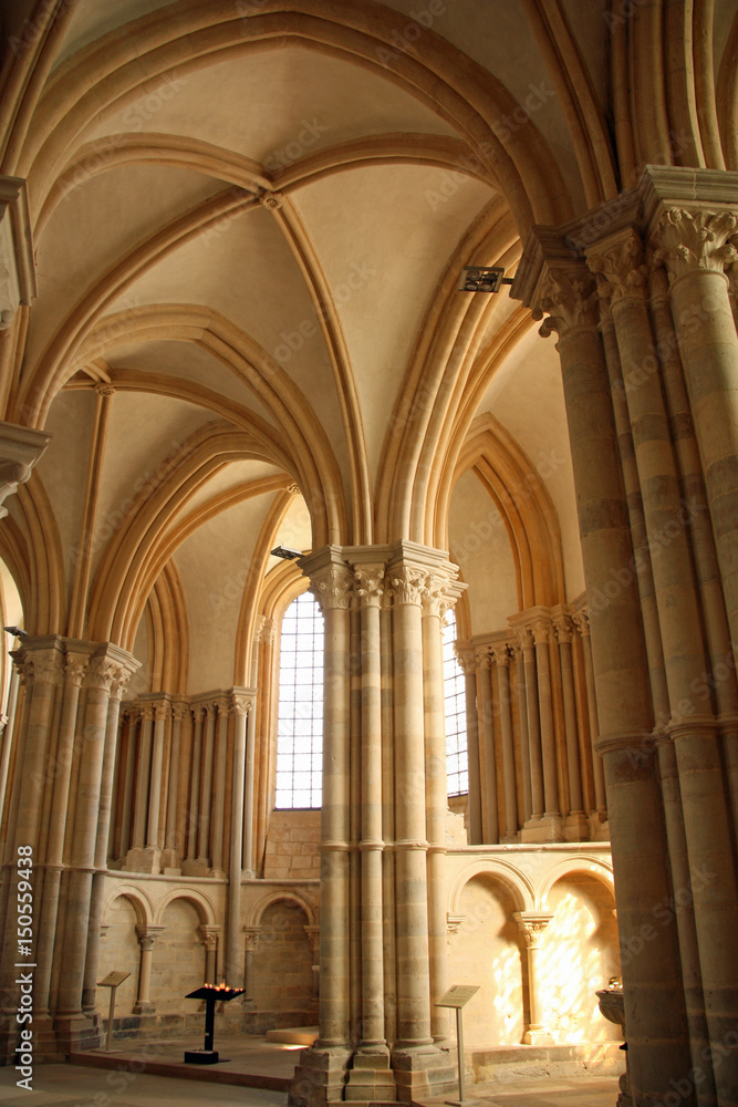Chapelle de la basilique de Vézelay en Bourgogne, France