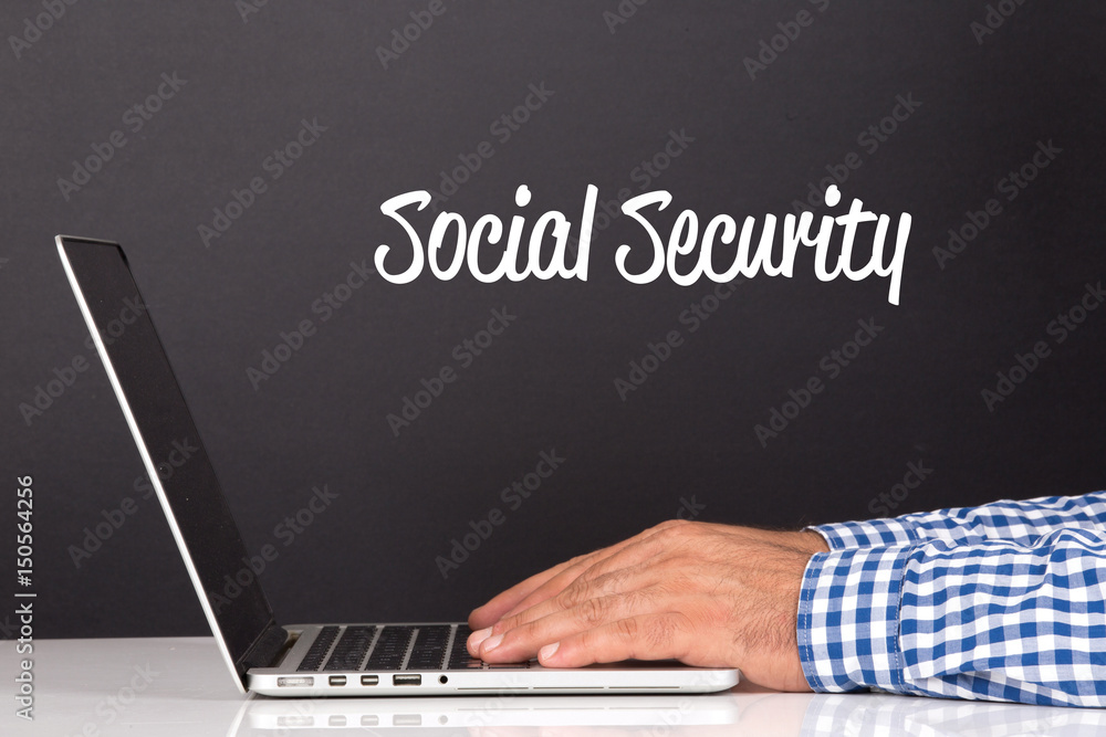 WORKING OFFICE COMMUNICATION PEOPLE USING COMPUTER SOCIAL SECURITY CONCEPT WORKING OFFICE COMMUNICATION PEOPLE USING COMPUTER SOCIAL SECURITY CONCEPT