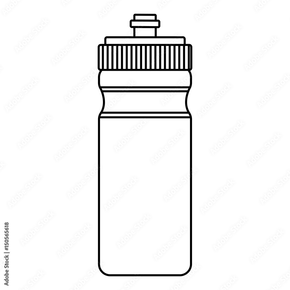 water bottle icon over white background. vector illustration water bottle icon over white background. vector illustration
