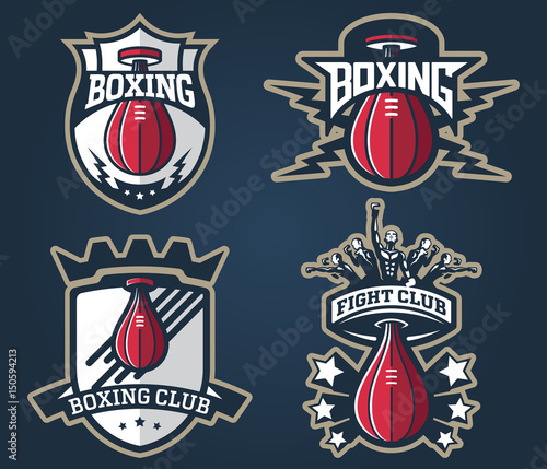 Boxing badges and labels