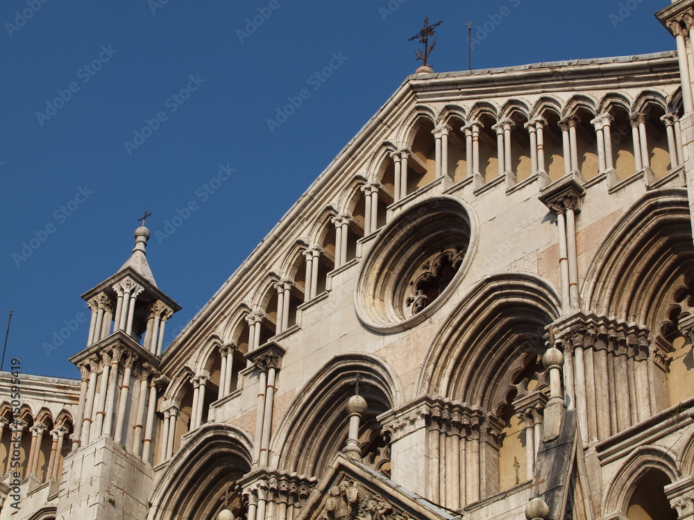 Cathedral of Ferrara, Italy