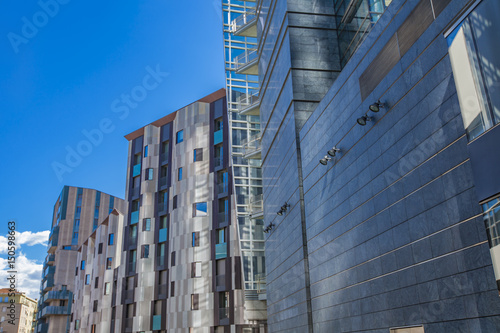 Modern skyscrapers in Milan