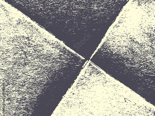 Abstract grunge vector background. Monochrome composition of irregular graphic elements.