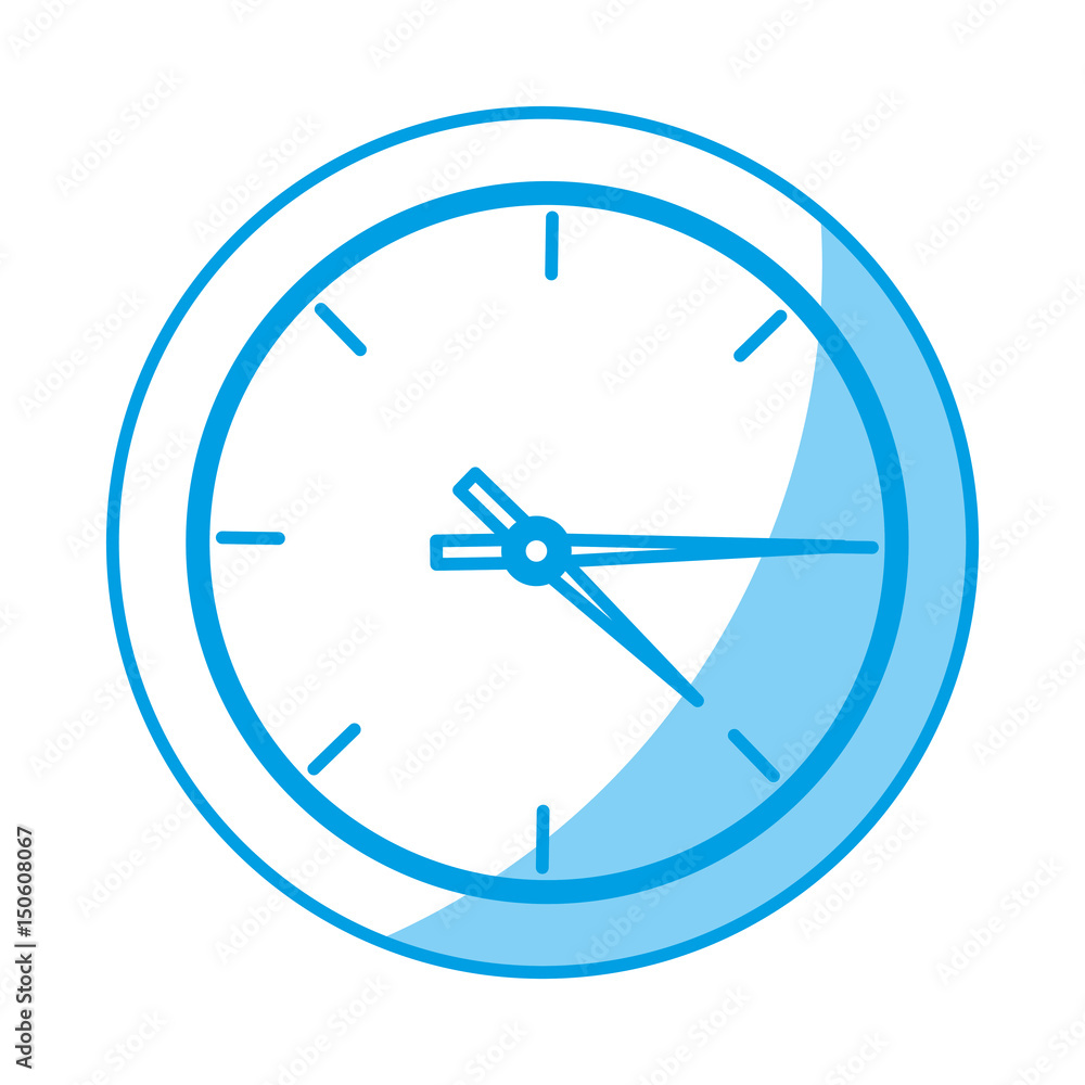 wall Clock icon over white background. vector illustration wall Clock icon over white background. vector illustration