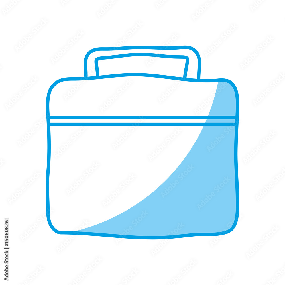 gym bag icon over white background. vector illustration gym bag icon over white background. vector illustration