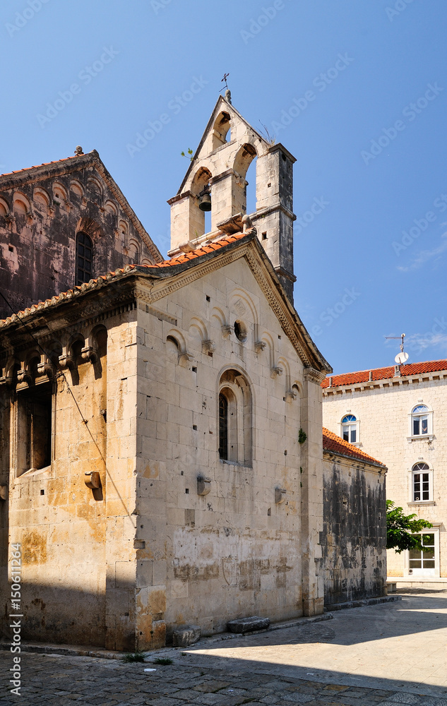 Abtei Hl. Johannes, UNESCO Weltkulturerbe, Trogir, Mitteldalmatien, Kroatien