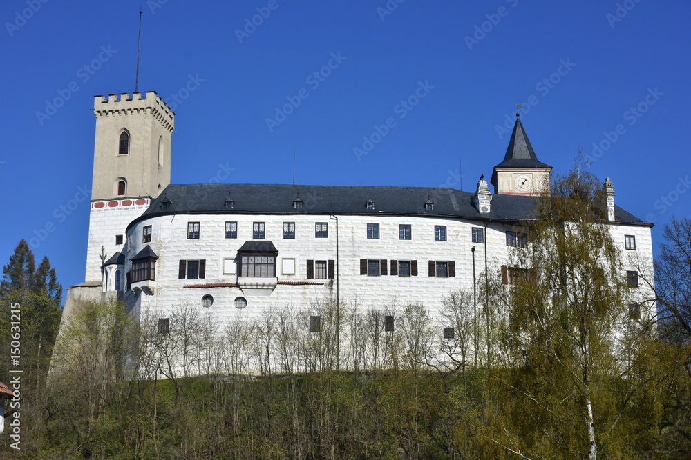 castle Rozmberk in Czech republic