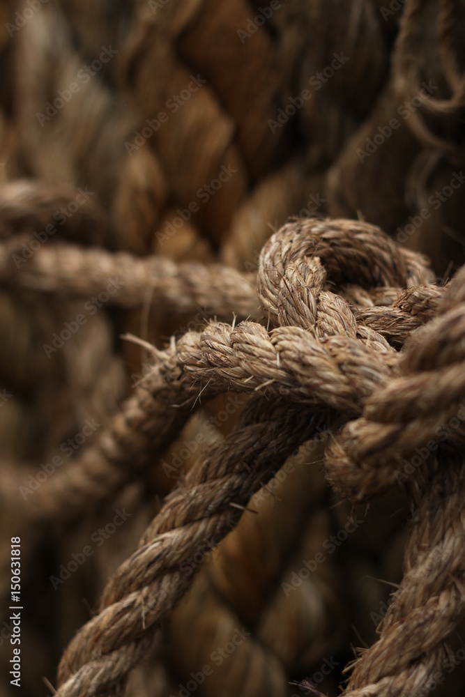 Ropes on a sailing vessel Ropes on a sailing vessel