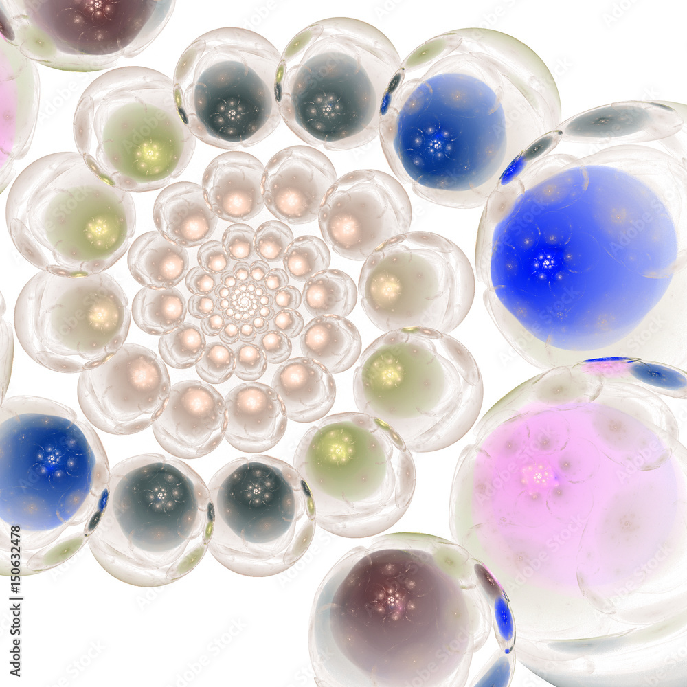 Light fractal spiral, digital artwork for creative graphic design Light fractal spiral, digital artwork for creative graphic design