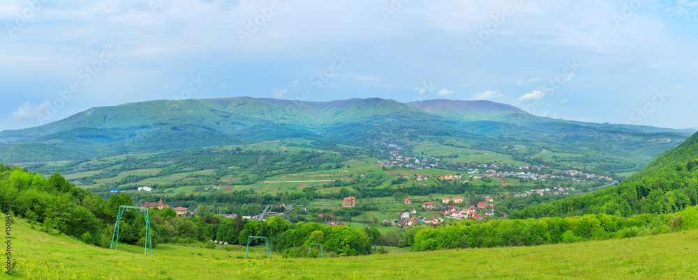 Carpathians mountains in Ukraine
