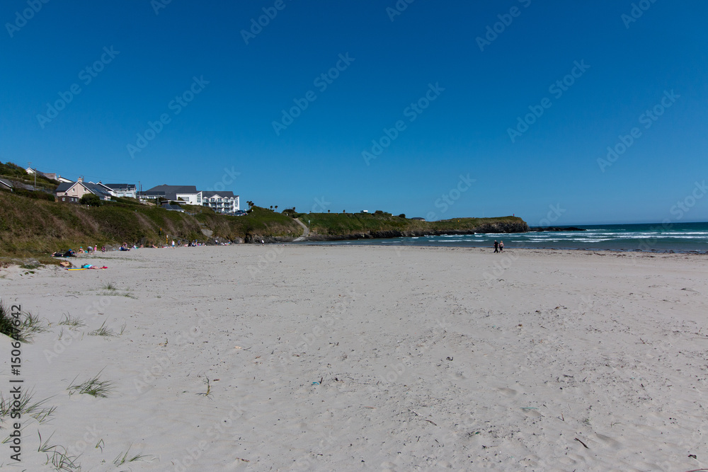 Clonakilty Harbour - view of the Inchydoney beach located in West Cork, Ireland. 