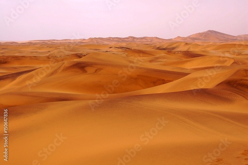 View over the wonderful Dunes of the Namib Desert near Swakopmund © Carina