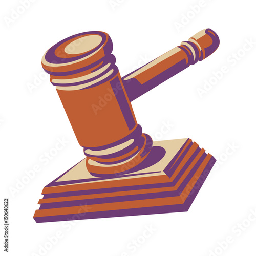 Judges or court gavel or hammer.