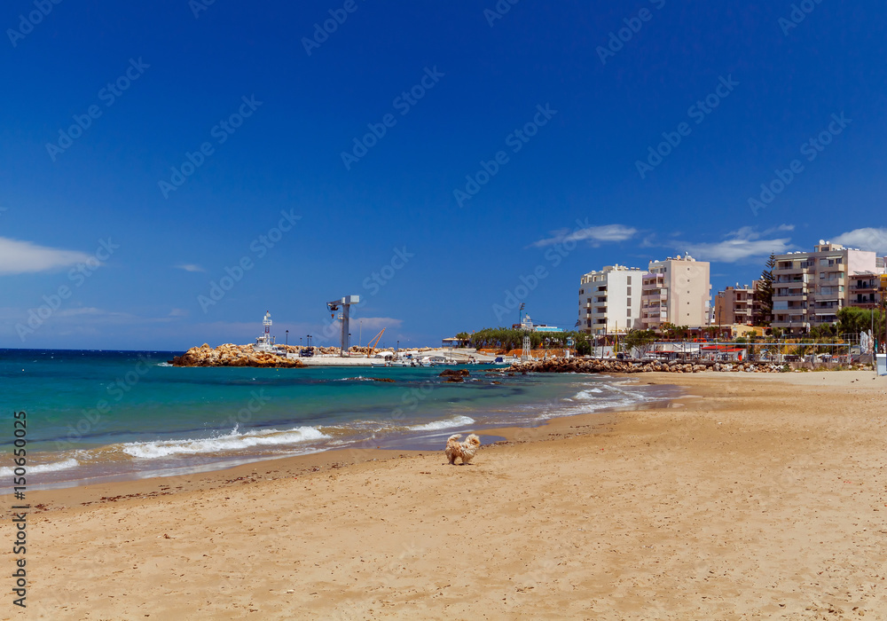 Chania. City Beach.