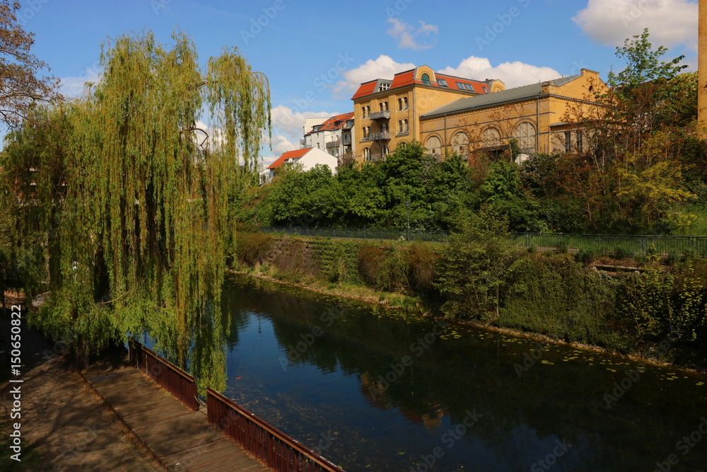 Obraz premium Karl-Heine-Kanal | Leipzig
