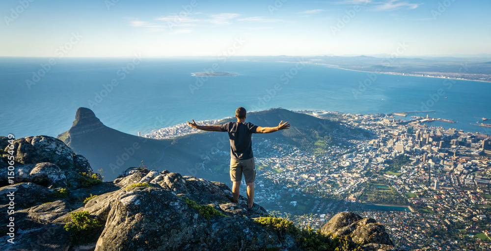 Fototapeta premium Table Mountain, Cape Town Amazing View