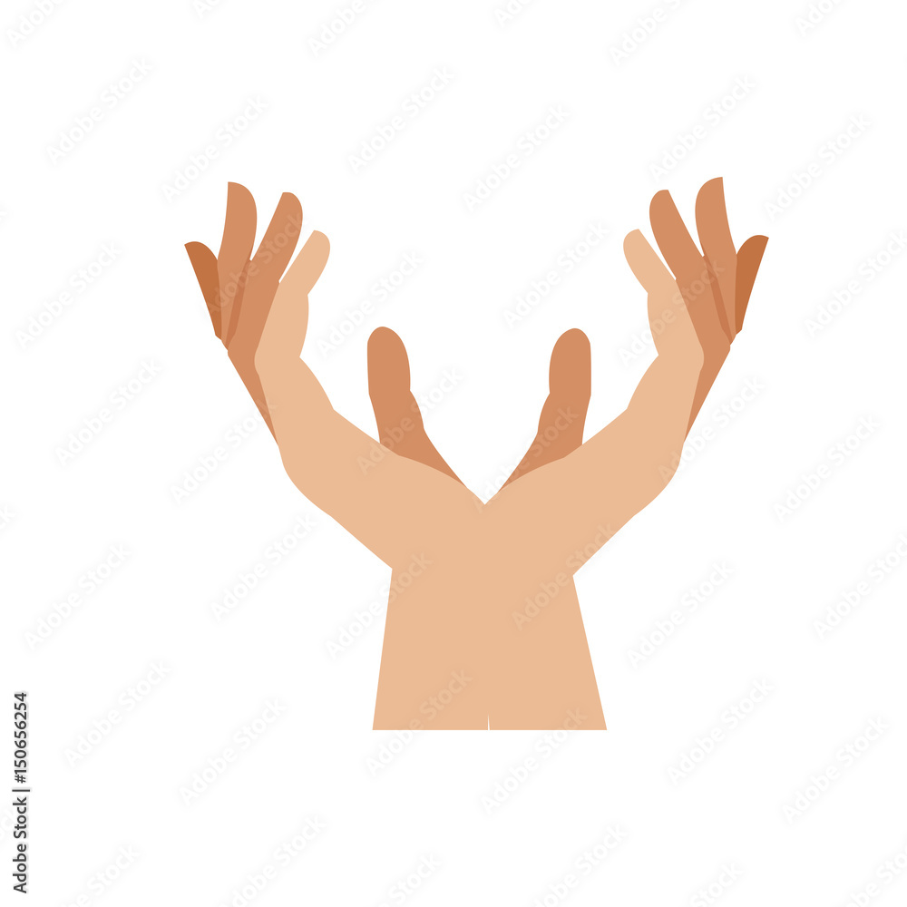 human hands health care medical design vector illustration human hands health care medical design vector illustration