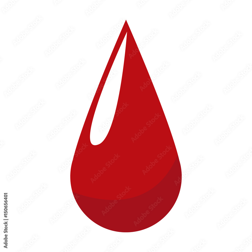 Fototapeta premium blood drop donation campaing health life vector illustration