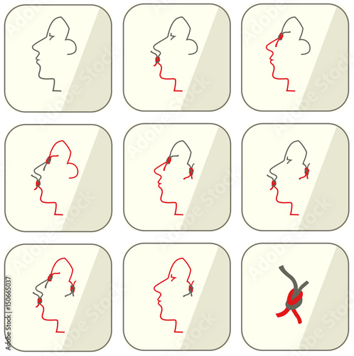 Face knot