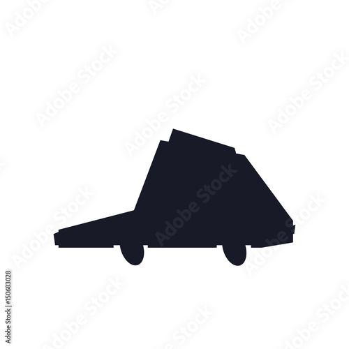 silhouette car vehicle transport image vector illustration photo