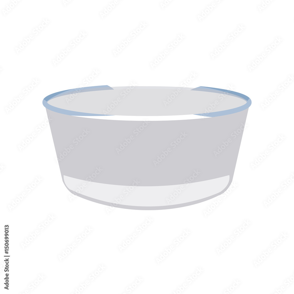 glass bowl kitchen utensil design vector illustration glass bowl kitchen utensil design vector illustration