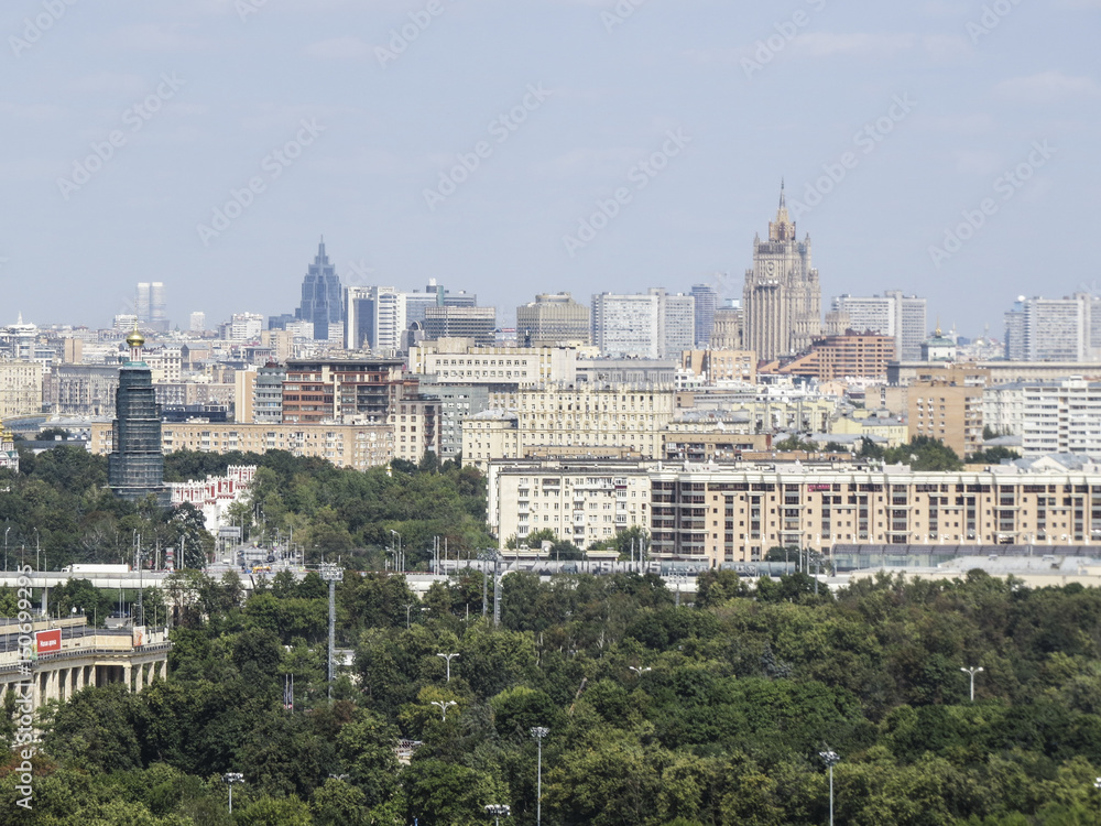 View of Moscow, Russia