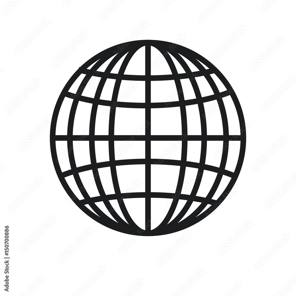 globe connection technology system pictogram vector illustration globe connection technology system pictogram vector illustration