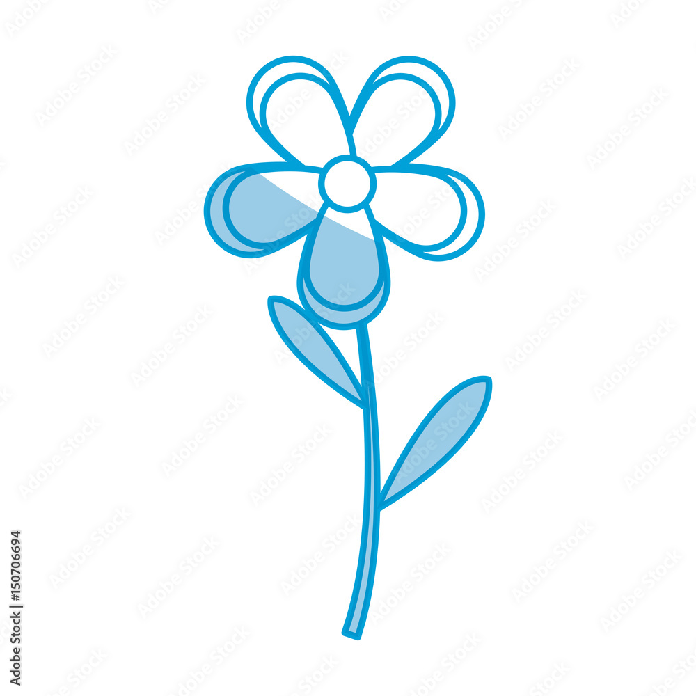 cute flower decoration celebration spring vector illustration cute flower decoration celebration spring vector illustration