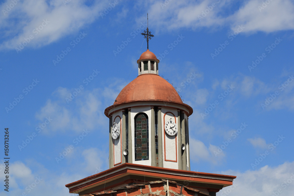 Torre, Iglesia Parroquial de San Antonio. Támesis, Antioquia, Colombia.