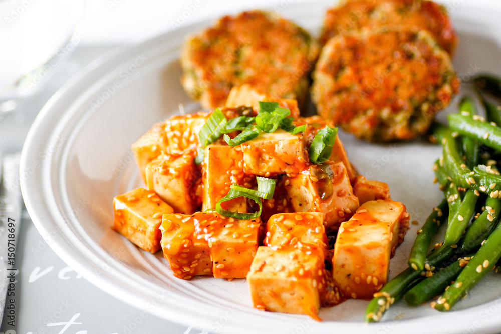 Asian Tofu dish Asian Tofu dish