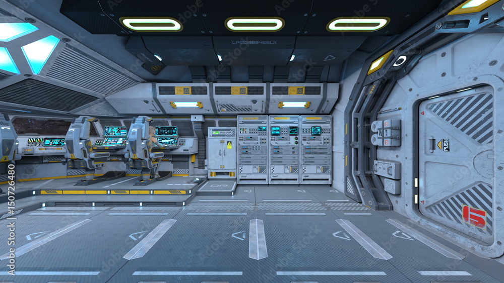 Obraz premium 宇宙ステーション