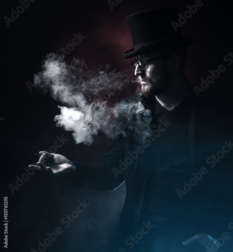vaping man