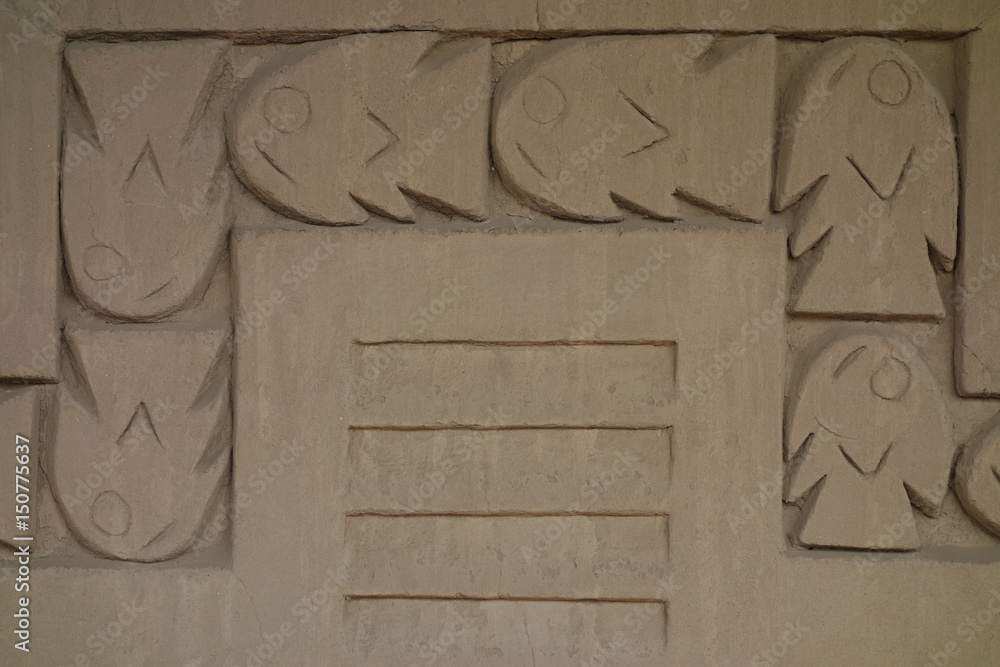 Fototapeta premium Chan Chan archaeological complex, near Trujillo, La Libertad province, Peru