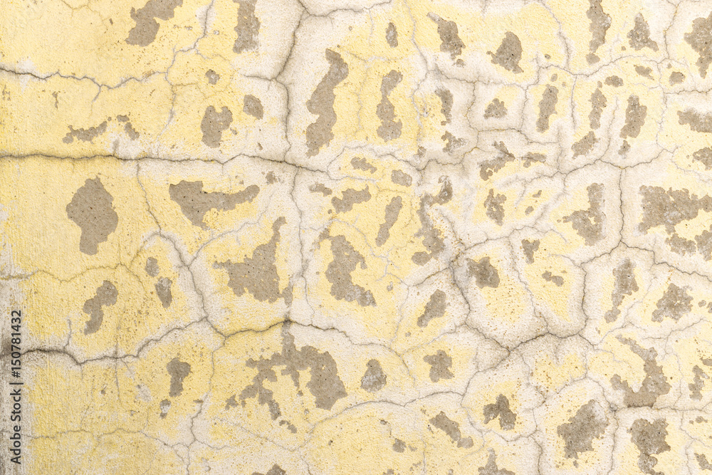 Grunge Background with Dirty Lime Plaster