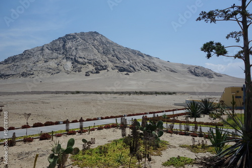 Huaca de la Luna archaeological complex, near Trujillo, La Libertad Province, Peru photo