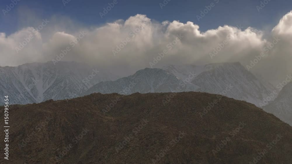 High Sierra Storm - Violent storm clouds in the High Sierra Nevada mountains of California. High Sierra Storm - Violent storm clouds in the High Sierra Nevada mountains of California.