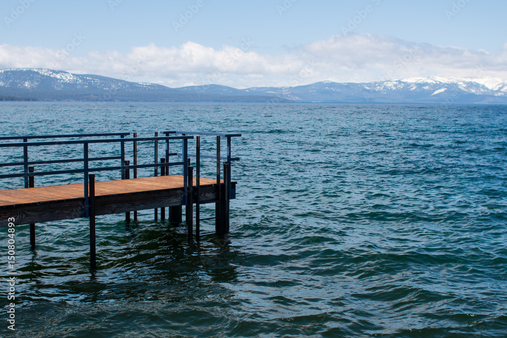 Dock on Lake Tahoe