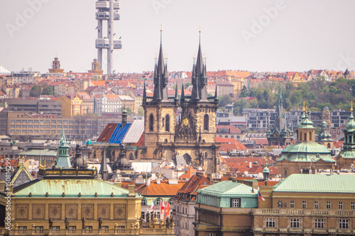 Древние здания города Прага, Чехия