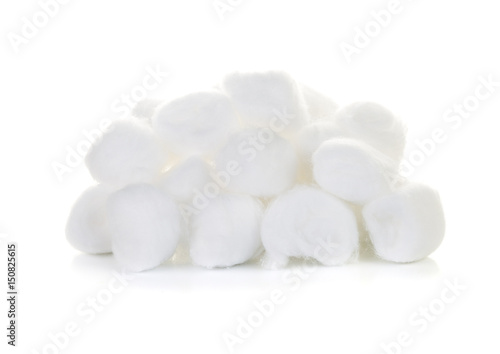 cotton wool isolate on white background