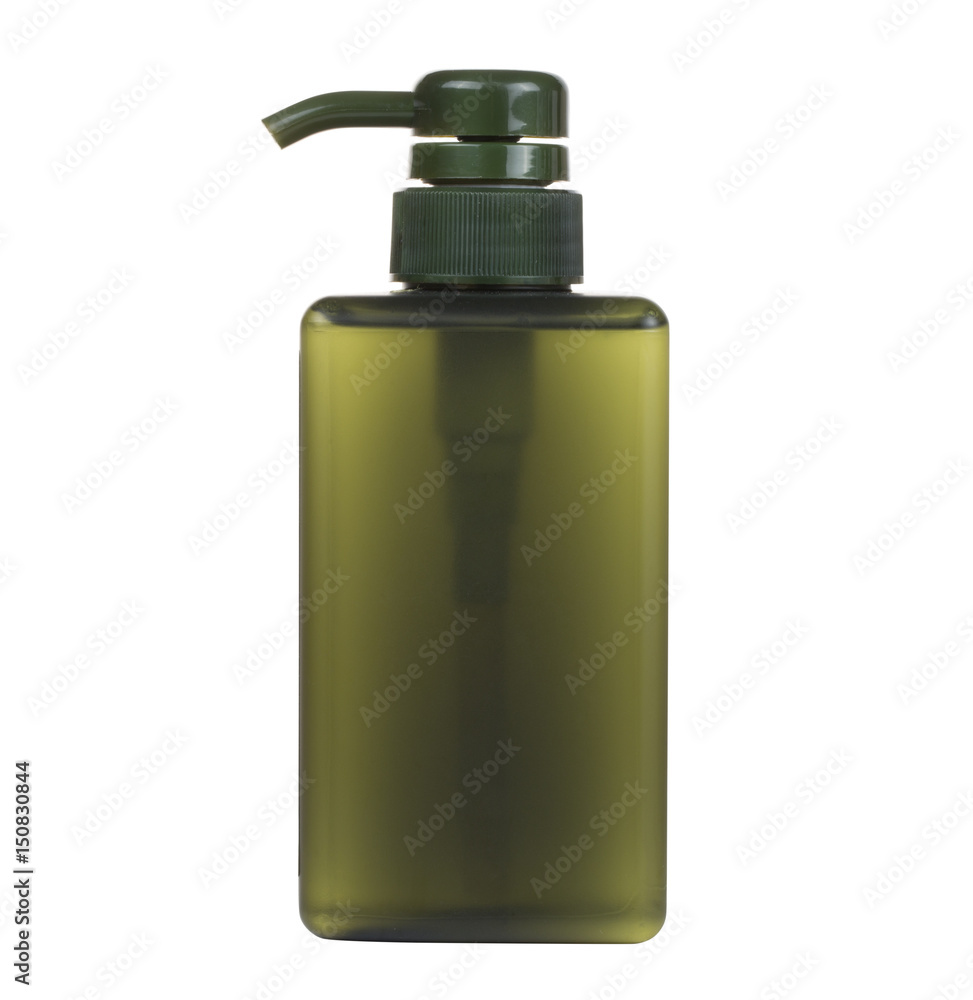 Shampoo bottle isolated on white. Shampoo bottle isolated on white.