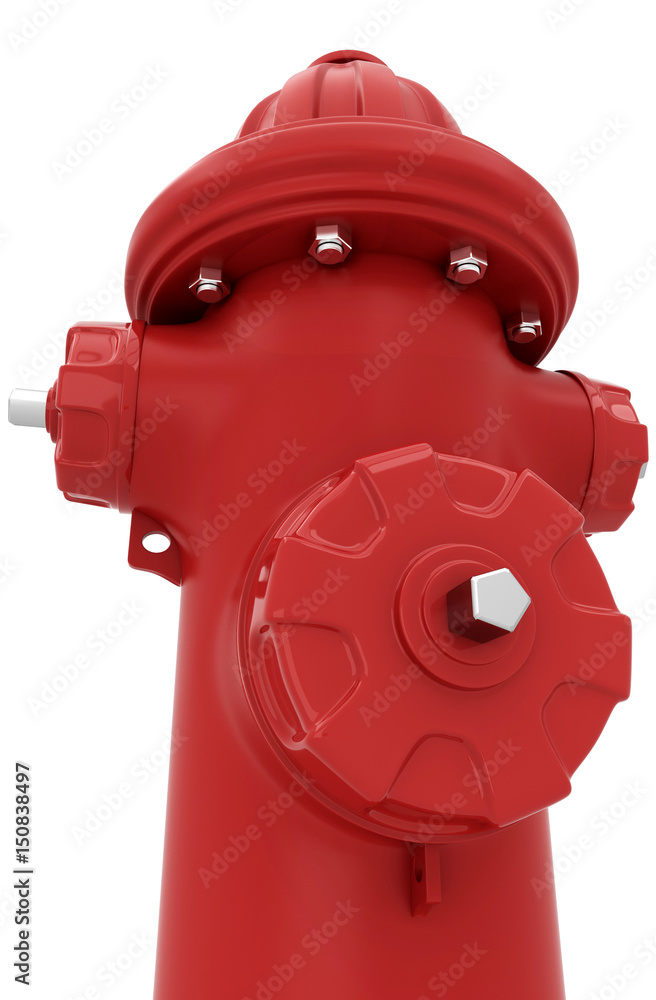 3D fire hydrant